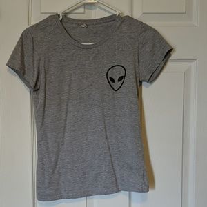 Alien Print Tee